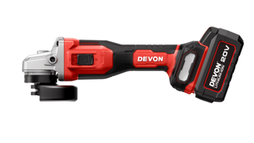 大有DEVON 4"高速磨機(鋰20V)(無刷)2906-Li-20-100